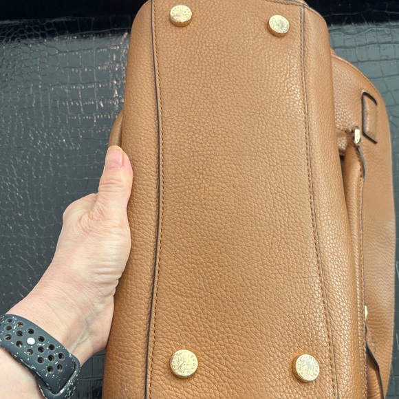 Michael Kors Tan Satchel with Gold Hardware - Picture 7 of 9